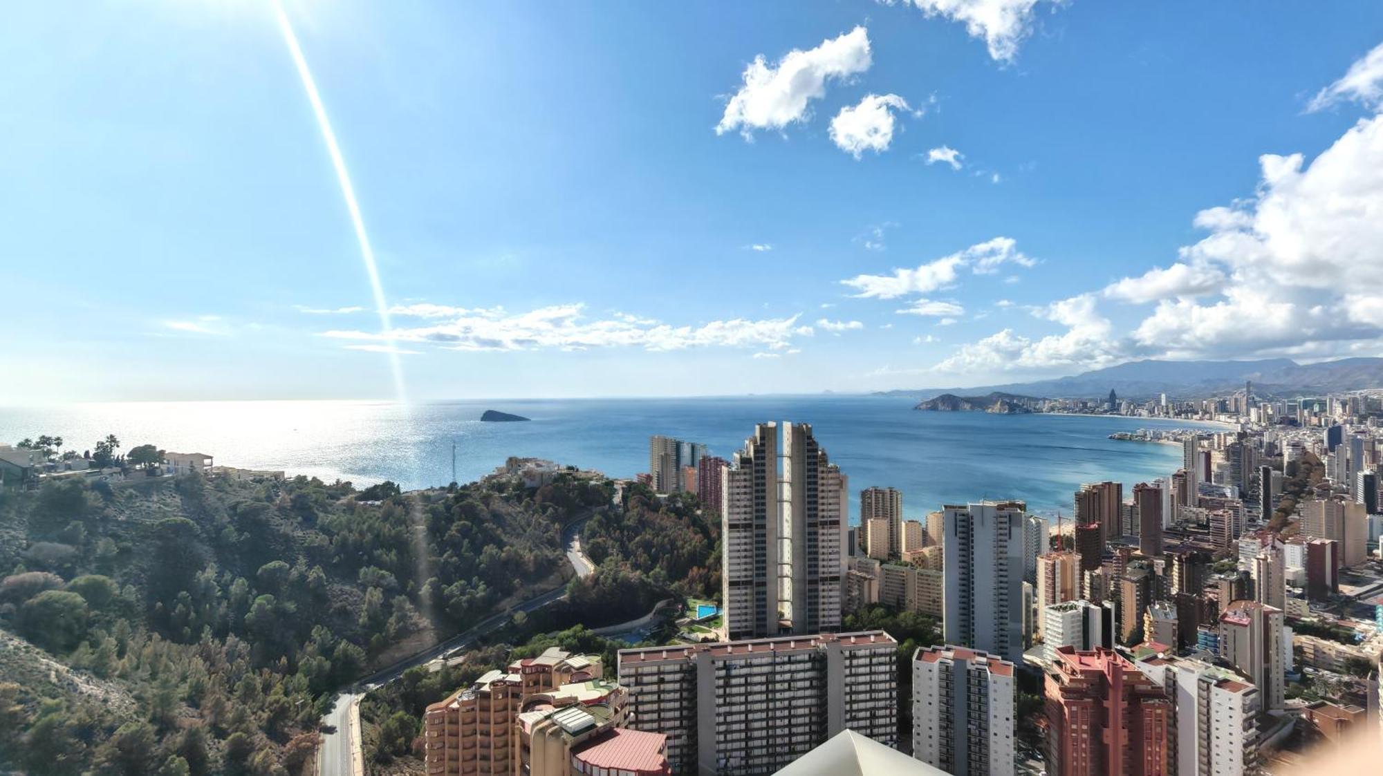 Skyline 31 Terraza Privada Con Vistas Al Mar Apartamento Benidorm Exterior foto